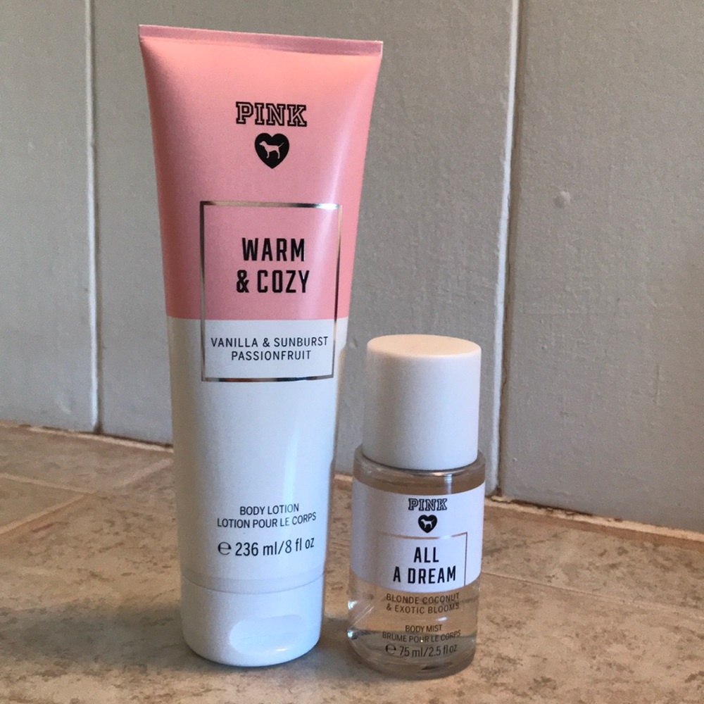 PINK lotion & spray